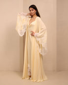A poised full-height shot of the Robe and Nightgown Set, perfect for bridal gifting or elevating routines.